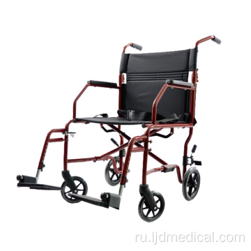 Складная инвалидная коляска с ручным управлением из алюминия и стали с многоцветным покрытием